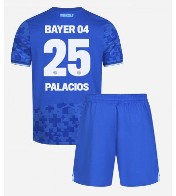 Bayer Leverkusen Exequiel Palacios #25 Dětské Alternativní Dres 2025-26 Krátký Rukáv (+ trenýrky)